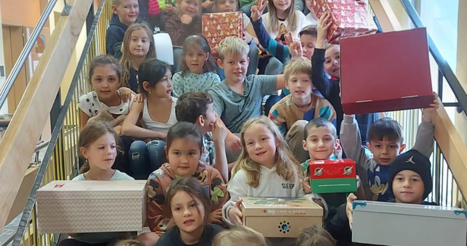 Weihnachten im Schuhkarton